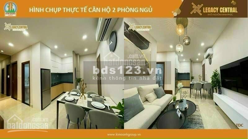 Thanh toán đợt 1 chỉ 135 triệu (15%) sở hữu ngay căn hộ thành phố Thuận An, cc Legacy Central