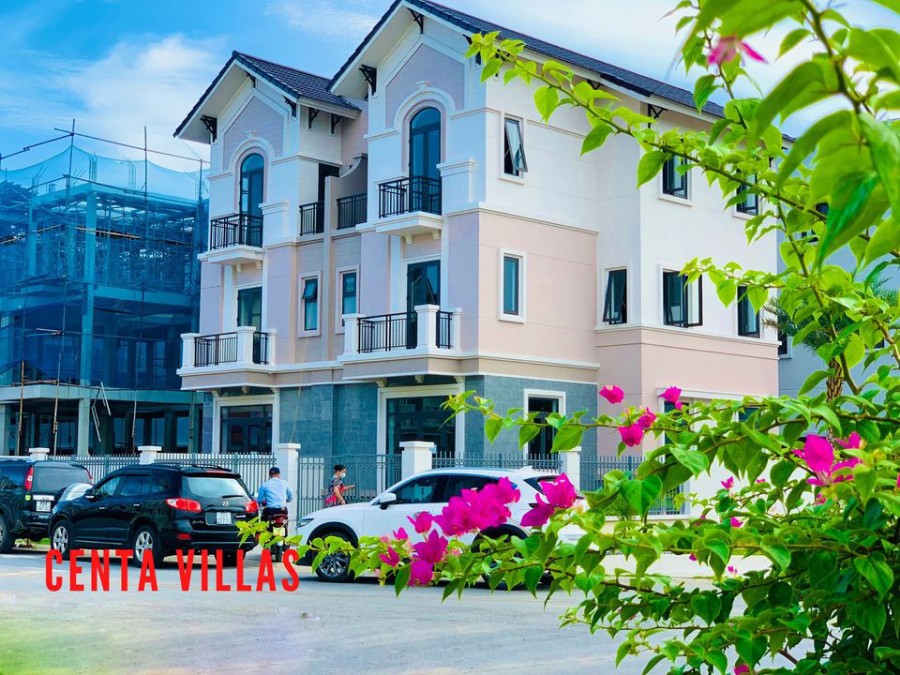 Bán Biệt Thự Vsip Từ Sơn Bắc Ninh, sổ hồng riêng từng nền diện tích 135m2, kiến trúc đẹp