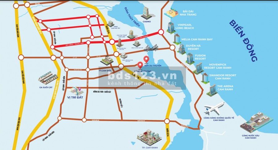 Bán đất nền Cam Thành Bắc 5 phút đến Đầm Thuỷ Triều giá từ 8.3 triệu/m2, full thổ cư