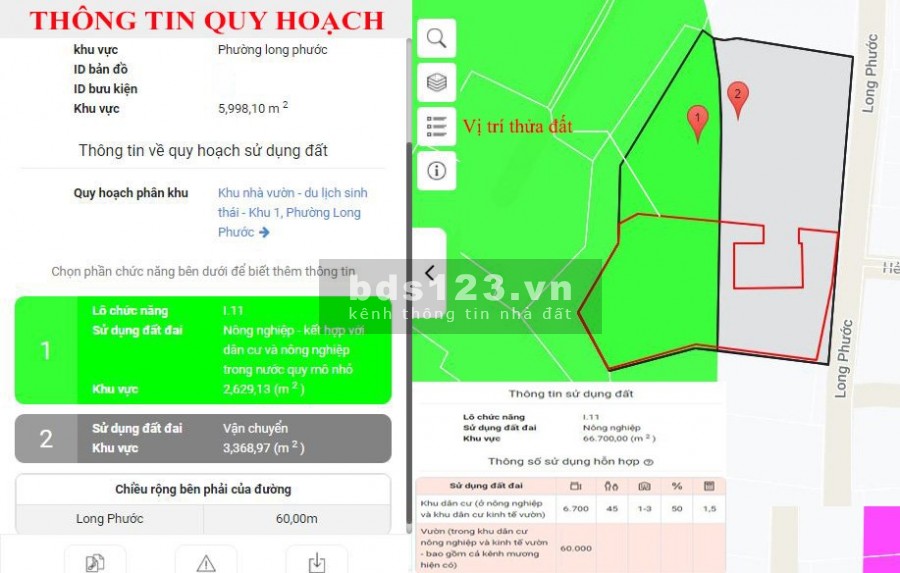 2651m2 mặt tiền đường Long Phước Thành Phố Thủ Đức LH: 0907016378 Mr.Thông
