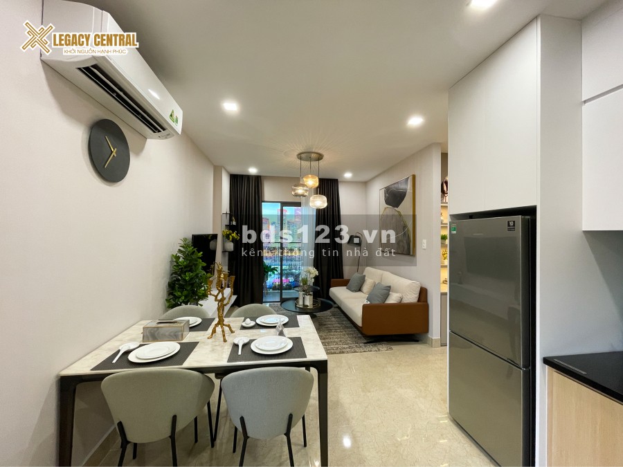 Nhận booking căn hộ Leggacy Central Thuận An, thanh toán đợt 1 chỉ 135 triệu (15%), sổ sẵn