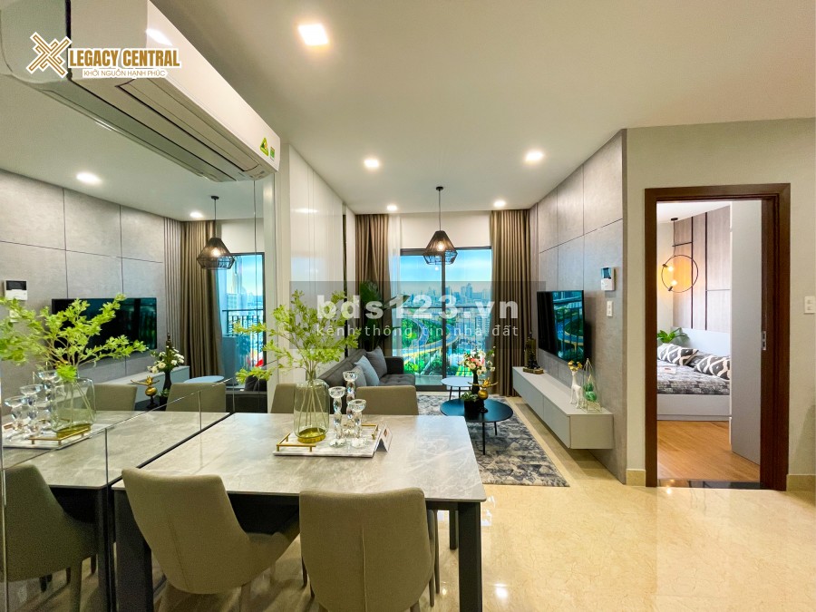 Nhận booking căn hộ Leggacy Central Thuận An, thanh toán đợt 1 chỉ 135 triệu (15%), sổ sẵn