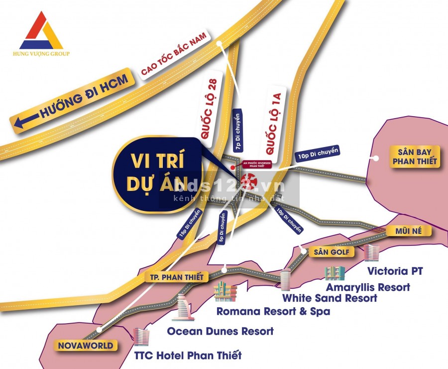 Cần bán lô ngoại giao đất nền dự án Phan Thiết Nam An Ecotown giá bán 11 triệu/m2