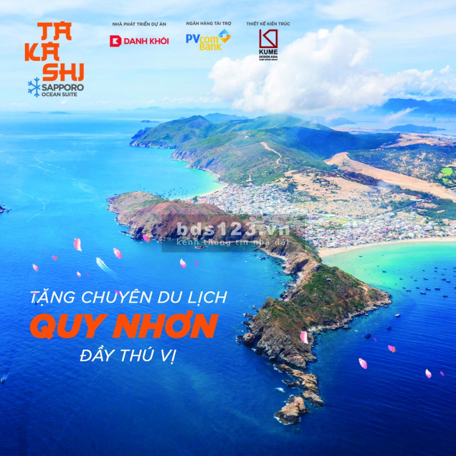 Hot nhất mùa hè năm 2021 siêu phẩm căn hộ nhật Quy Nhơn, chung cư Takashi Ocean Suite