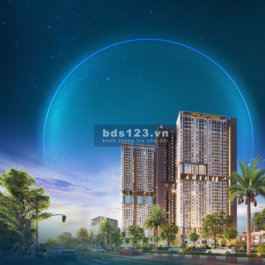 Căn hộ cao cấp Opal Cityview Thủ Dầu Một giá gốc Chủ Đầu tư Đất Xanh, vay ngân hàng 75%