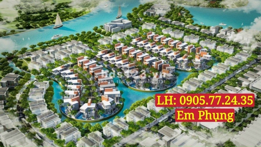 Cơ hội đầu tư biệt thự ĐẢO NGỌC giai đoạn 1, có sổ đỏ từng căn, giá thuận tiện đầu tư, khu dân cư