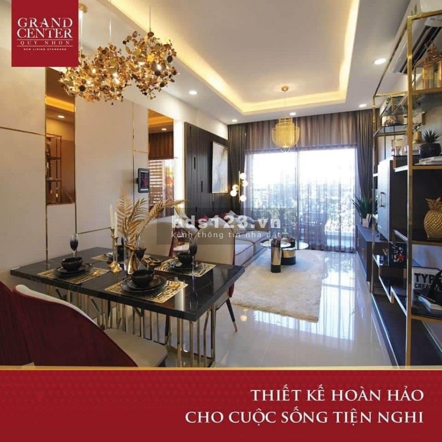 Căn hộ cao cấp chung cư Grand Center chiết khấu 23%, chiết khấu cao, tiện ích đẳng cấp