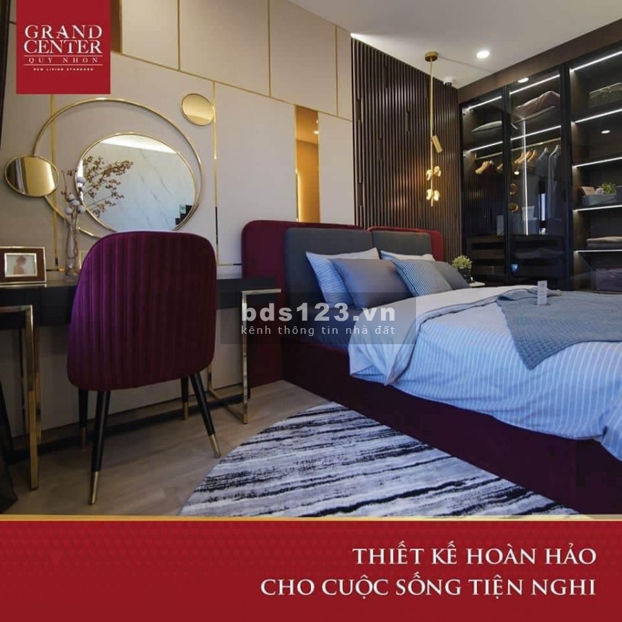 Căn hộ cao cấp chung cư Grand Center chiết khấu 23%, chiết khấu cao, tiện ích đẳng cấp