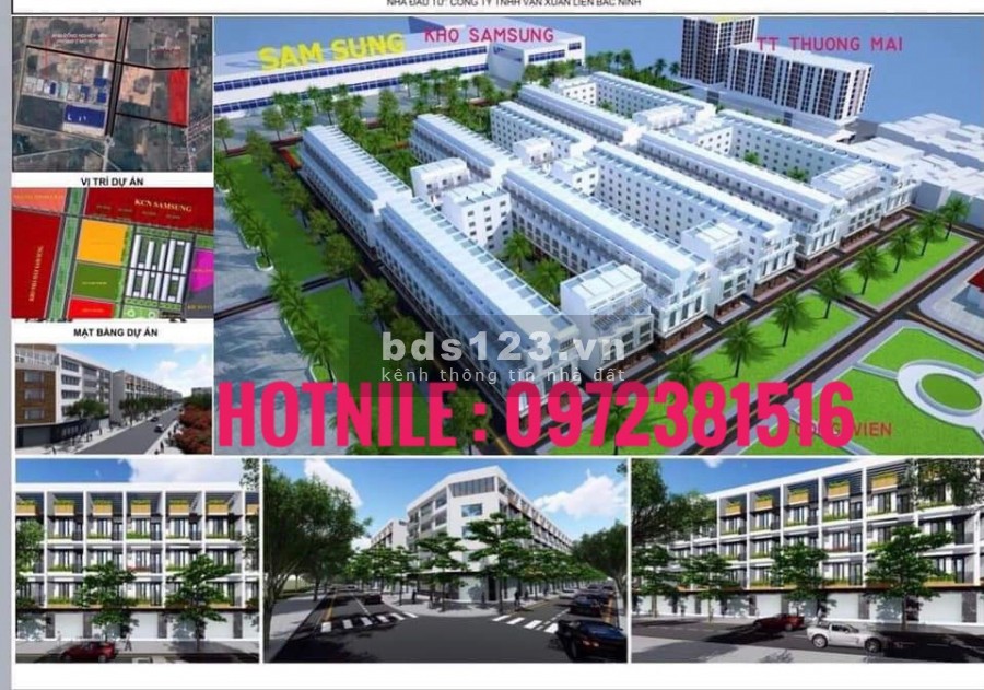 Bán nhanh suất ngoại giao CL4 khu công nghiệp Yên Phong mở rộng, pháp lí chính chủ