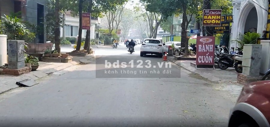 Nhà mặt phố Trung Yên - Cầu Giấy, vỉa hè, ô tô, kinh doanh diện tích 96m2 5 tầng, giá 16 tỷ