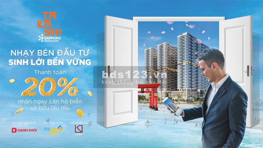 Đầu tư 300 triệu được chọn căn hộ nghĩ dưỡng biển, sở hữu lâu dài liên hệ 0901199846