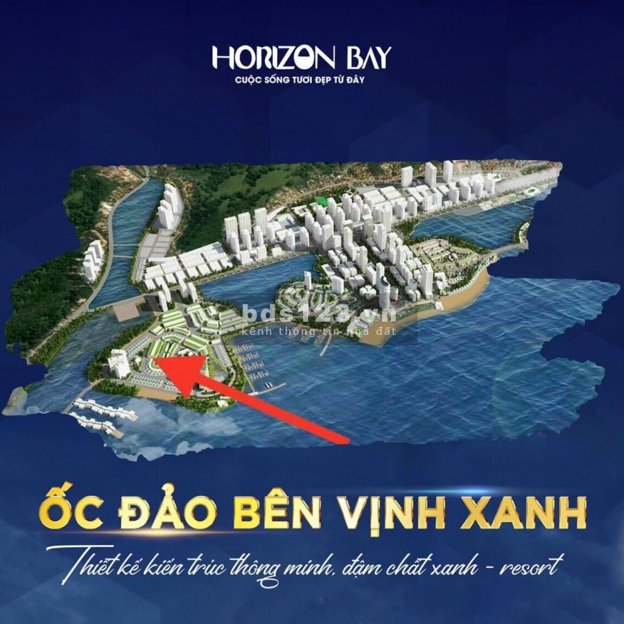 Mở bán quỹ căn Shophouse độc quyền dự án Horizon Bay, pháp lí đầy đủ, sổ đỏ lâu dài