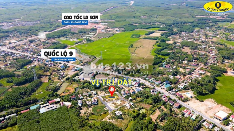 Hàng hiếm chủ quyết định ra lò 2 lô liền kề kiệt Quốc Lộ 9, Cam Lộ, sổ chính chủ bao sang tên
