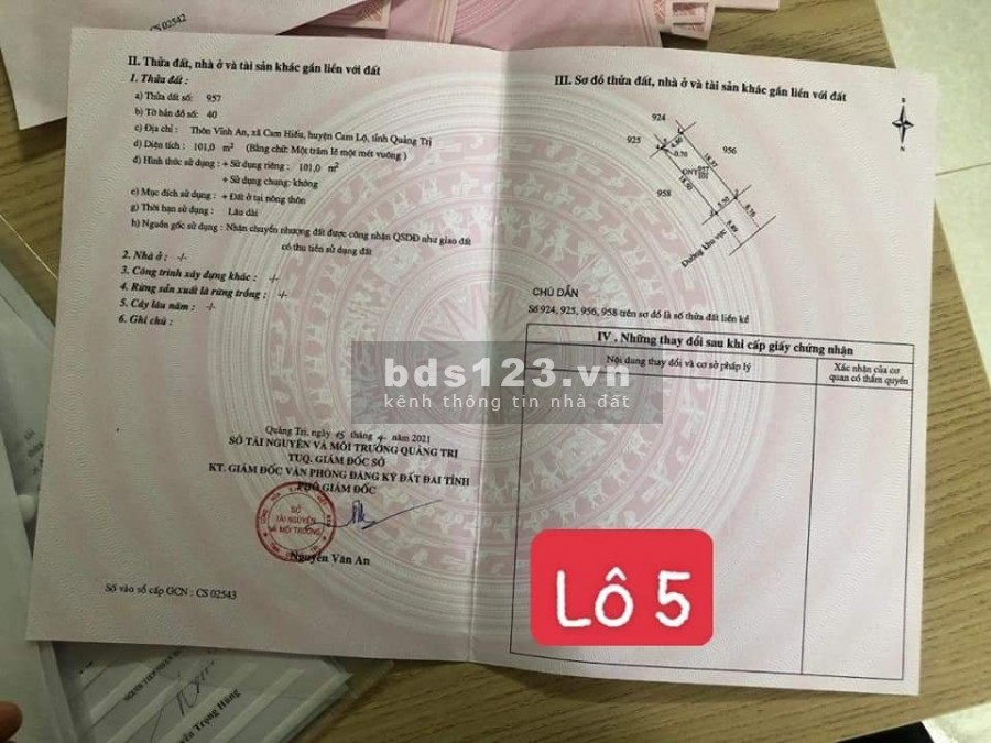 Bán 2 lô đất liên kề Cam Hiếu, Cam Lộ đường ô tô lướt giá đầu tư, tiện ích xung quanh đủ