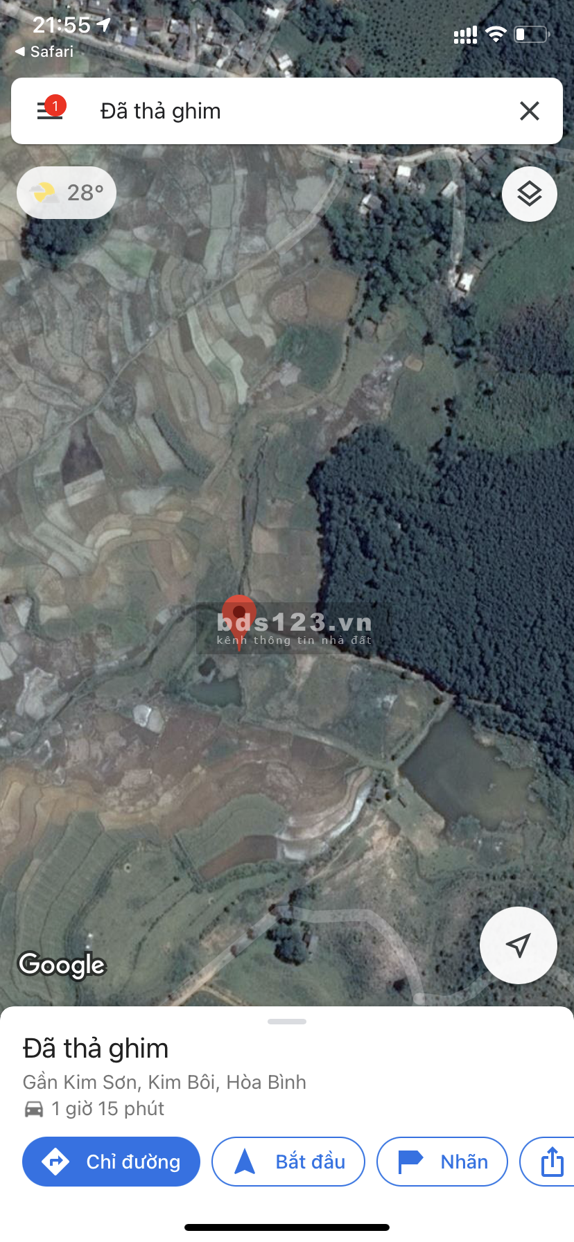 Bán 8513 thực tế 10.000m đất trang trại nghỉ dưỡng phẳng như sân bay giá chỉ hơn 2 tỷ tại Kim Bôi