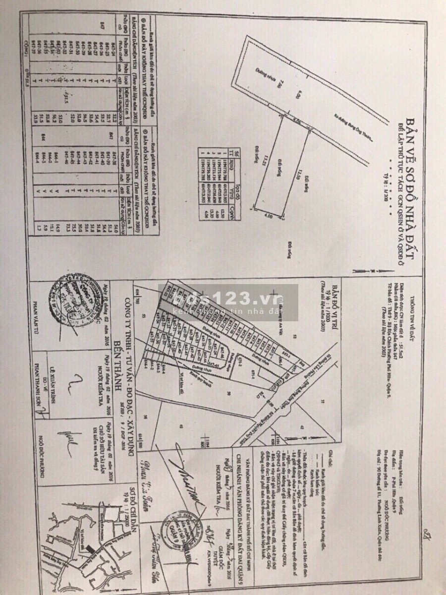Chính chủ cần bán nền hẻm 95 Bưng Ông Thoàn, Phú Hữu, Quận 9 cạnh Villa Park của MIK