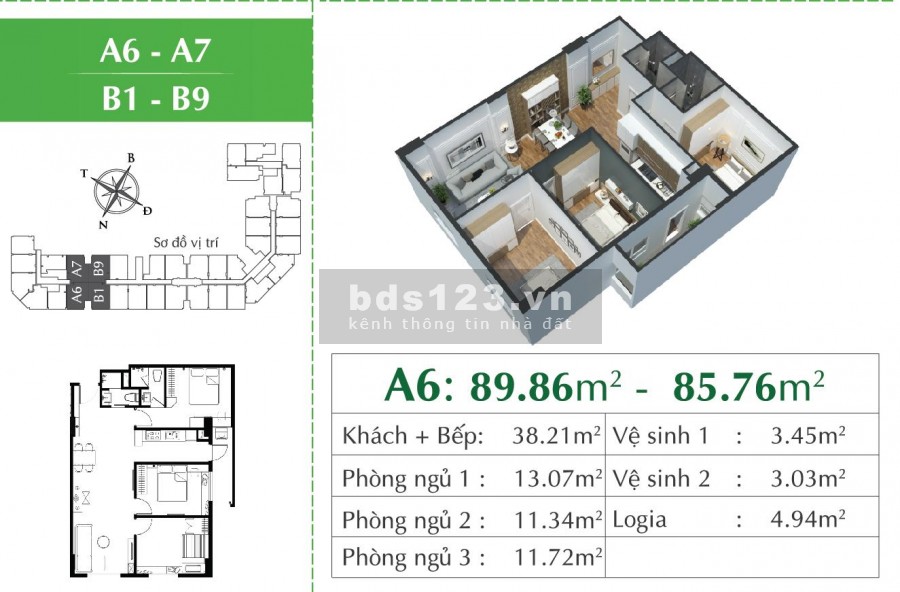 Chỉ 2.4 tỷ nhận nhà ở ngay căn góc 3 PN 86m2 Eco City Việt Hưng, đã có sổ, HT vay 0% LS 0909860283