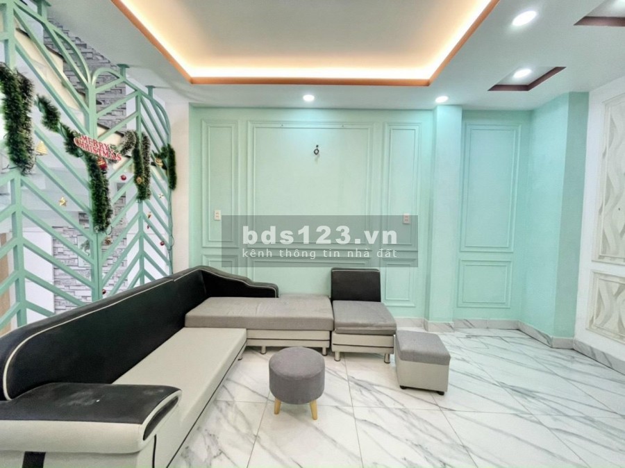 Bán Nhà Gò Vấp, Thông Số Vàng, diện tích sử dụng 62m2, 4 tầng đúc, Giá Giảm 200 Triệu.