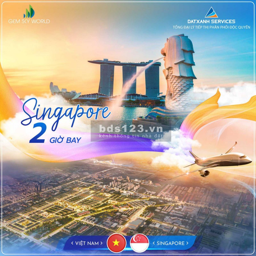 Thông tin dự án Gem Sky World - Liền Kề Sân Bay Long Thành Giá chỉ từ 650tr/ nền. Lh 0947417618