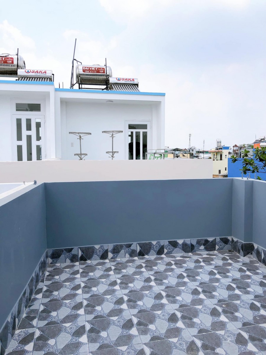 Mới Đẹp, Khu Nhà Phố, 184 Lưu Hữu Phước, phường 15, dtsd 52,5m2, 4 lầu, gía 3.35 tỷ