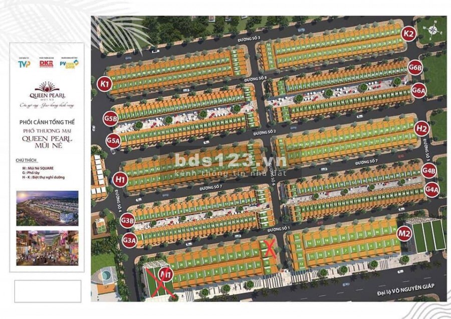 Cần bán gấp 2 lô đấy dự án phường Phú Hải, Phan Thiết, Bình Thuận, sổ sẵn bàn giao liền