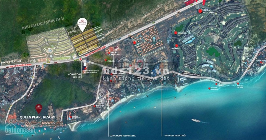 Cần bán gấp 2 lô đấy dự án phường Phú Hải, Phan Thiết, Bình Thuận, sổ sẵn bàn giao liền