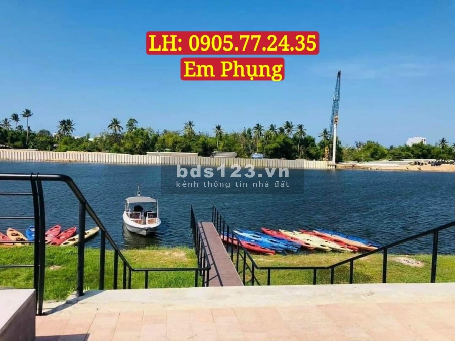 Đất nền biệt thự mặt sông - duy nhất 1 lô, tiện ích đủ khu đô thị cao cấp, pháp lí đầy đủ chính chủ
