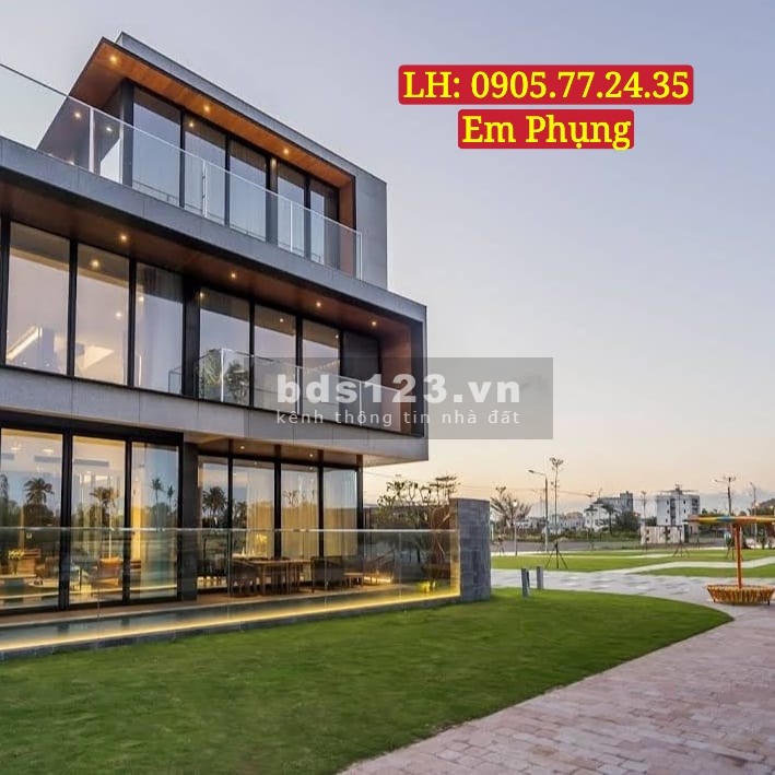 Đất nền biệt thự mặt sông - duy nhất 1 lô, tiện ích đủ khu đô thị cao cấp, pháp lí đầy đủ chính chủ
