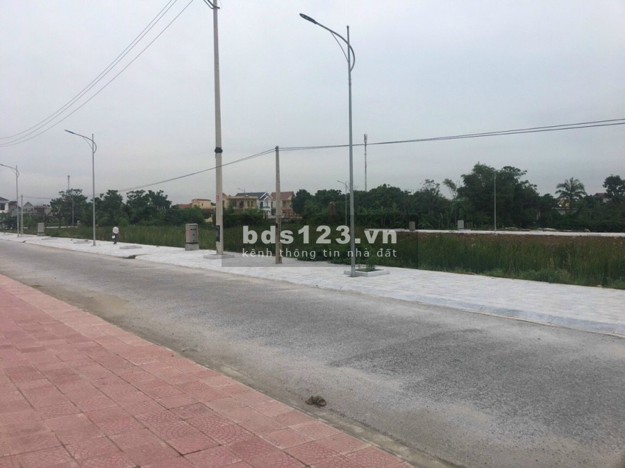 Ra mắt khu đô thị mới Hoằng Đạo - ngay trục đường chính đi xuống Hải Tiến