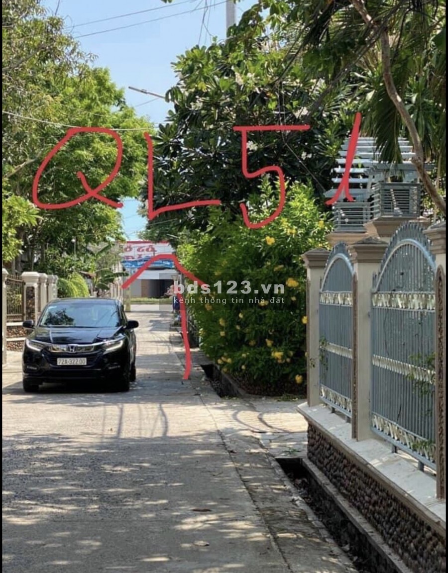 Bán gấp đất thổ cư Phú Mỹ đường bê tông cách quốc lộ 51 chỉ 100m