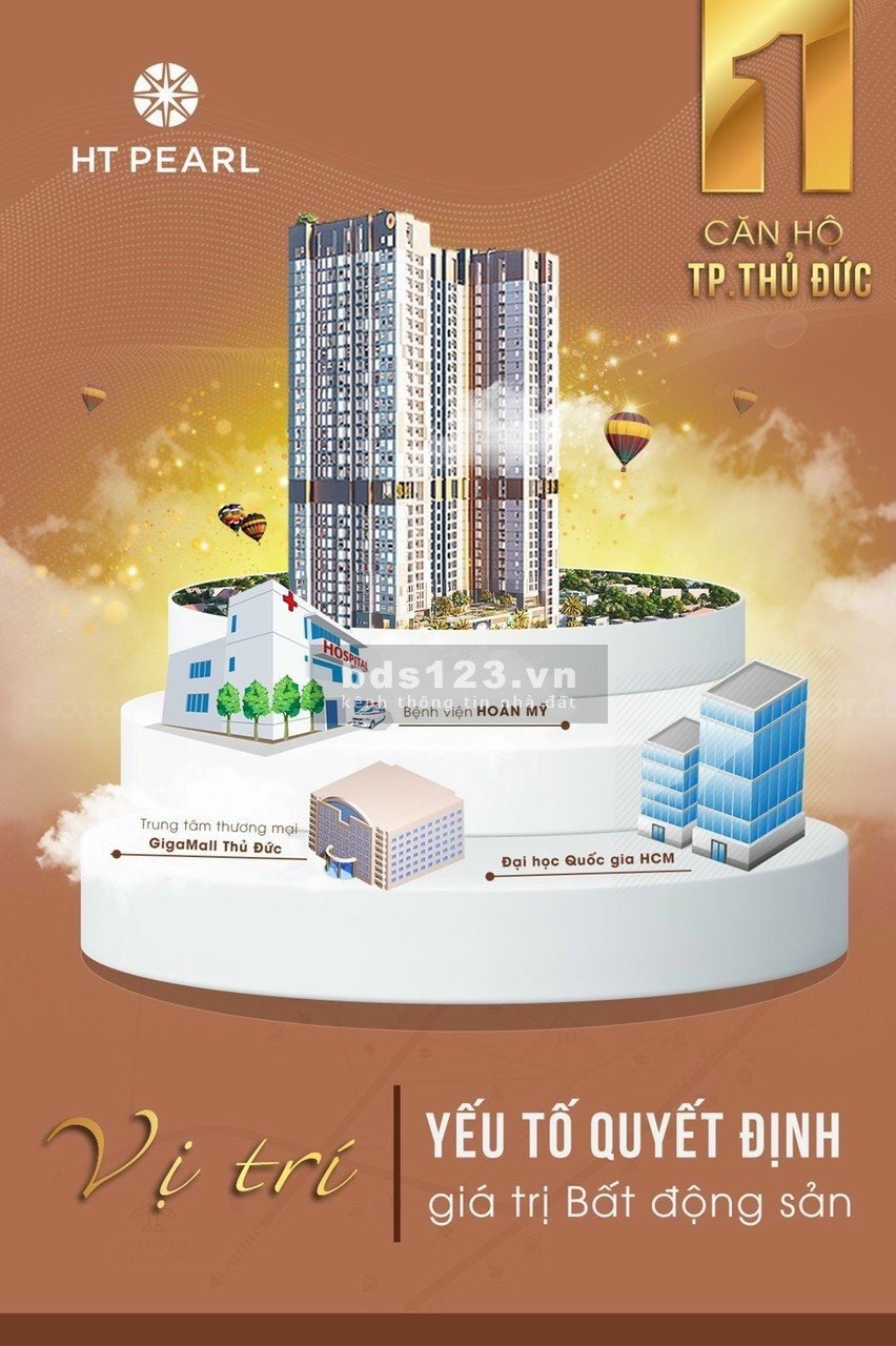 Bán căn hộ chung cư Hưng Thịnh Pearl - Căn hộ cao cấp thành phố Thủ Đức