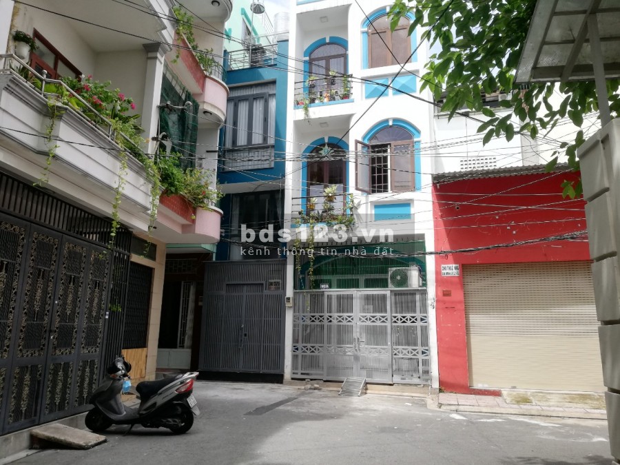 Nhà 4 tầng, HXH quay đầu. Nguyễn Thái Bình, P.12, Tân Bình. 6,1 tỷ