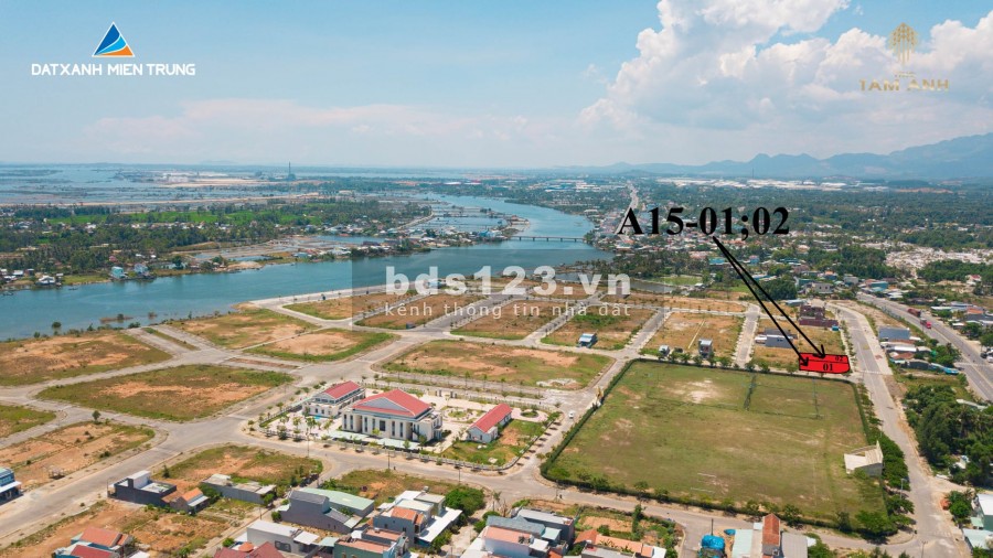 5 Lô Đất Nền Đẹp Nhất Dự Án Trung Tâm Hành Chính Tam Anh Nam, Chu Lai Quảng Nam