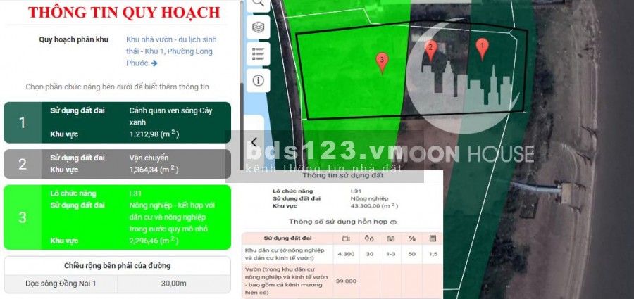 4873.8m2 mặt tiền đường, đất ven sông phường Long phước Thành phố Thủ Đức LH: 0907016378
