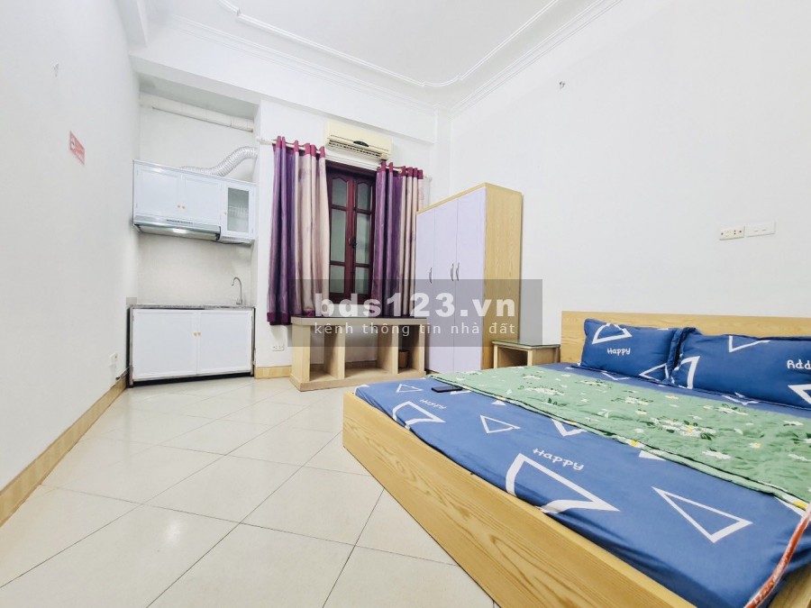 Cho thuê phòng Đình Thôn full đồ diện tích sử dụng 25m2 giá rẻ, khu an ninh yên tĩnh