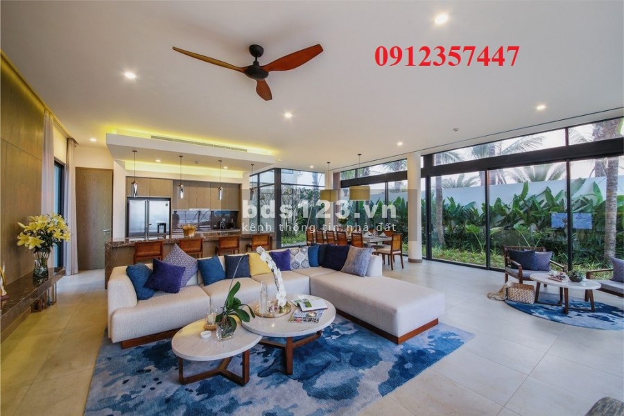 Chính chủ bán biệt thự Beach Villa 3PN Melia Hồ Tràm dt 802m2 full nt 5*. LH 0912357447