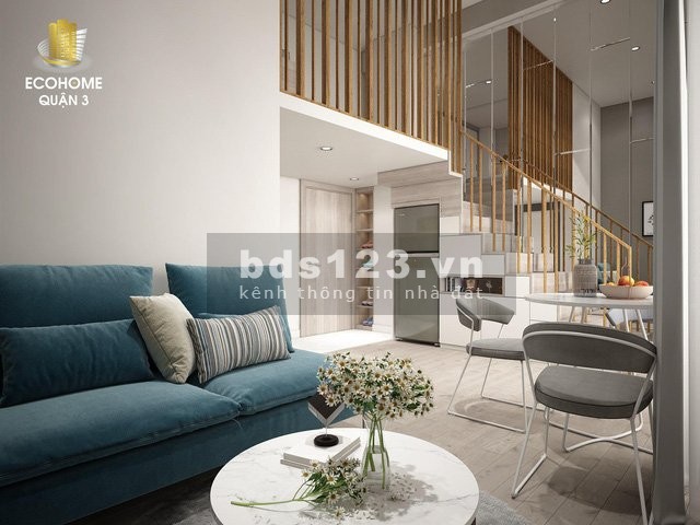 Căn hộ chung cư mới ECOHOME Quận 3 giá chỉ từ 1 tỷ 2, full nội thất, giấy tờ pháp lý đầy đủ
