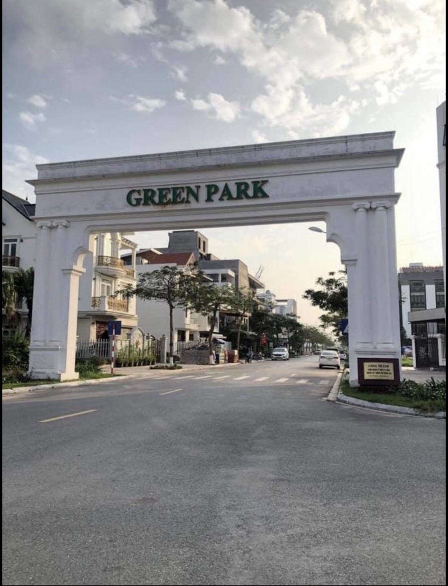Bán lô đẹp nhất dự án Green Park trung tâm thành phố tiện…