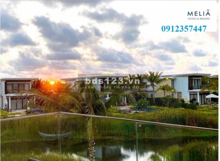 Chính chủ bán biệt thự Beach Villa 3PN Melia Hồ Tràm dt 802m2 full nt 5*. LH 0912357447