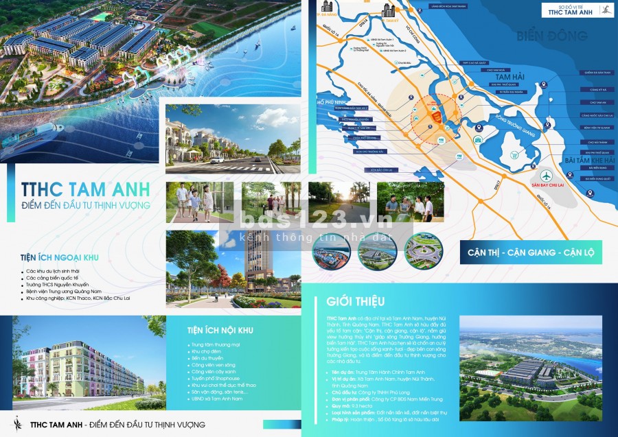 Dự án Trung Tâm Hành Chính Tam Anh sắp đóng giỏ hàng giai đoạn 1 với nhiều ưu đãi cực hấp dẫn