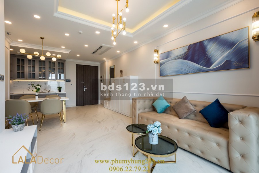 Cho thuê căn hộ Midtown M7 2 phòng ngủ giá 20 triệu có ô đậu xe ô tô LH 0906227922