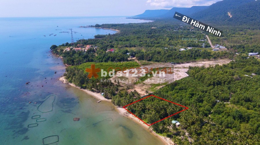 Bán mảnh đất mặt biển ngắm bình minh sổ sẵn chính chủ tại thành phố Đảo Phú Quốc, giá tốt