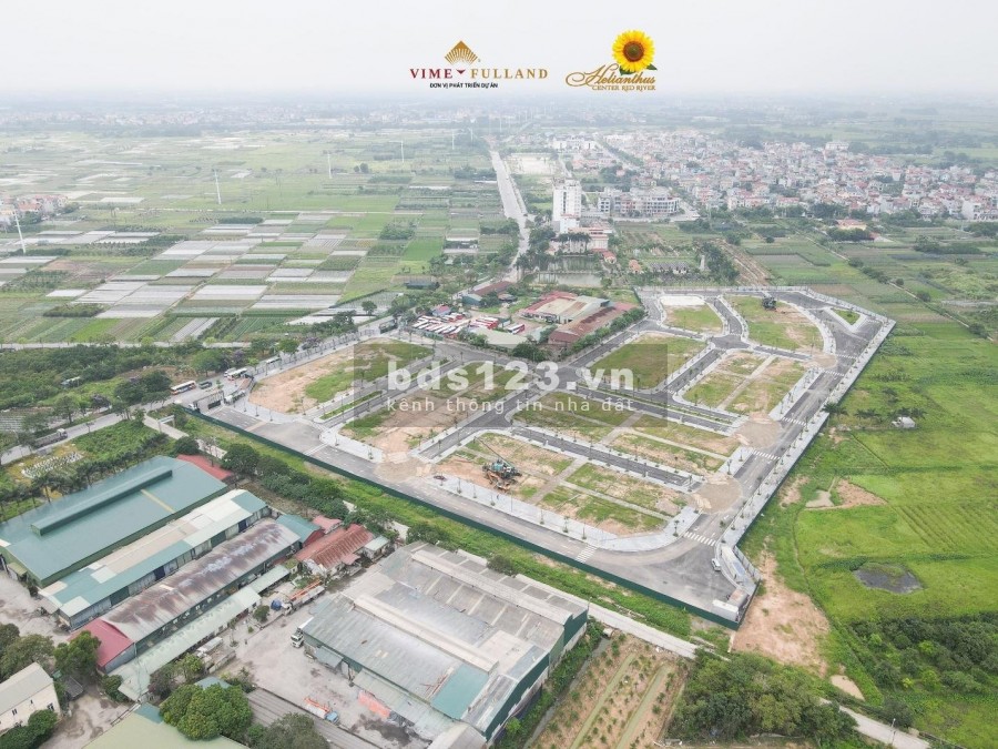 Mở bán đợt đầu dự án Khu đô thị kiểu mẫu Vimefulland Đông Anh, giá bán 12 tỷ, dt 112m2
