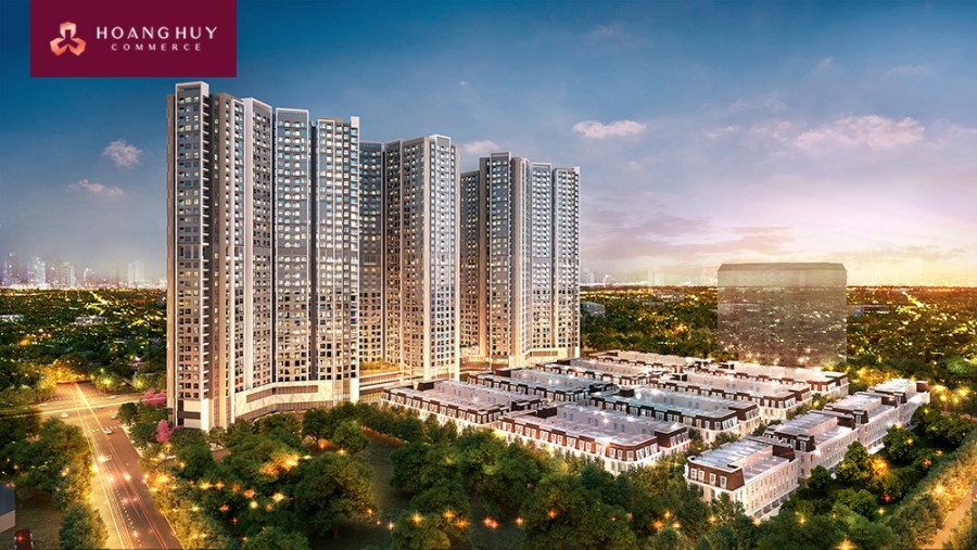 Bán căn hộ 1.5 ngủ giá cực tốt chung cư Hoàng Huy Commerce,iew bể bơi vô cực, mát mẻ quanh năm
