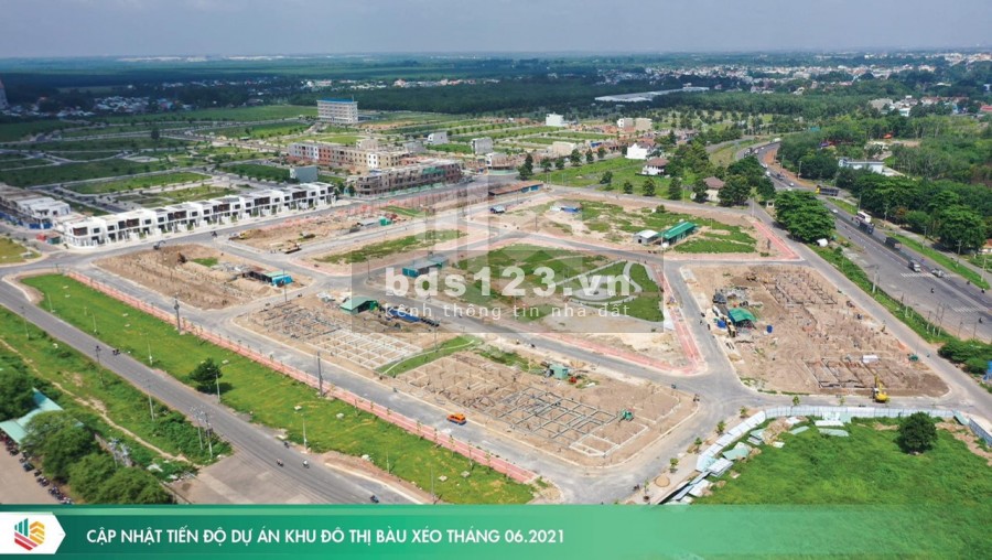Dự án thuộc thị trấn Trảng Bom. Mặt tiền Quốc Lộ 1A và Đường Xã Đồi 61, giá bán 1.6 tỷ