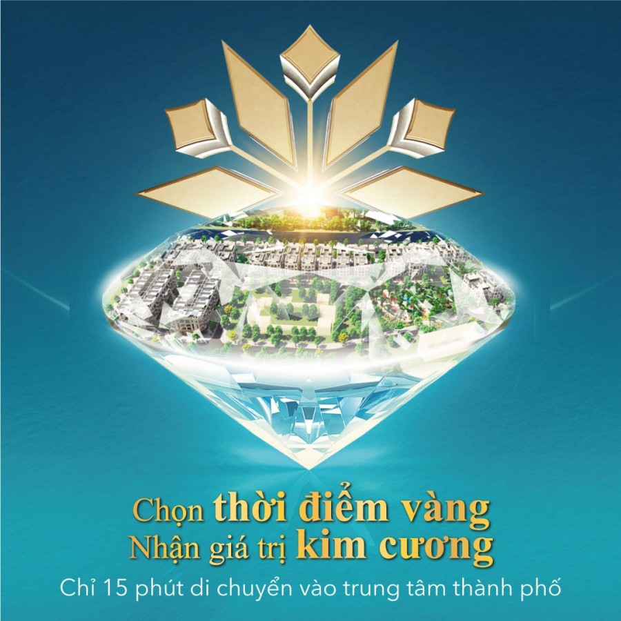 Đầu tư nhà phố liền kề khu đô thị thấp tầng The Diamond Point, pháp lí đầy đủ, tiện ích hiện đại