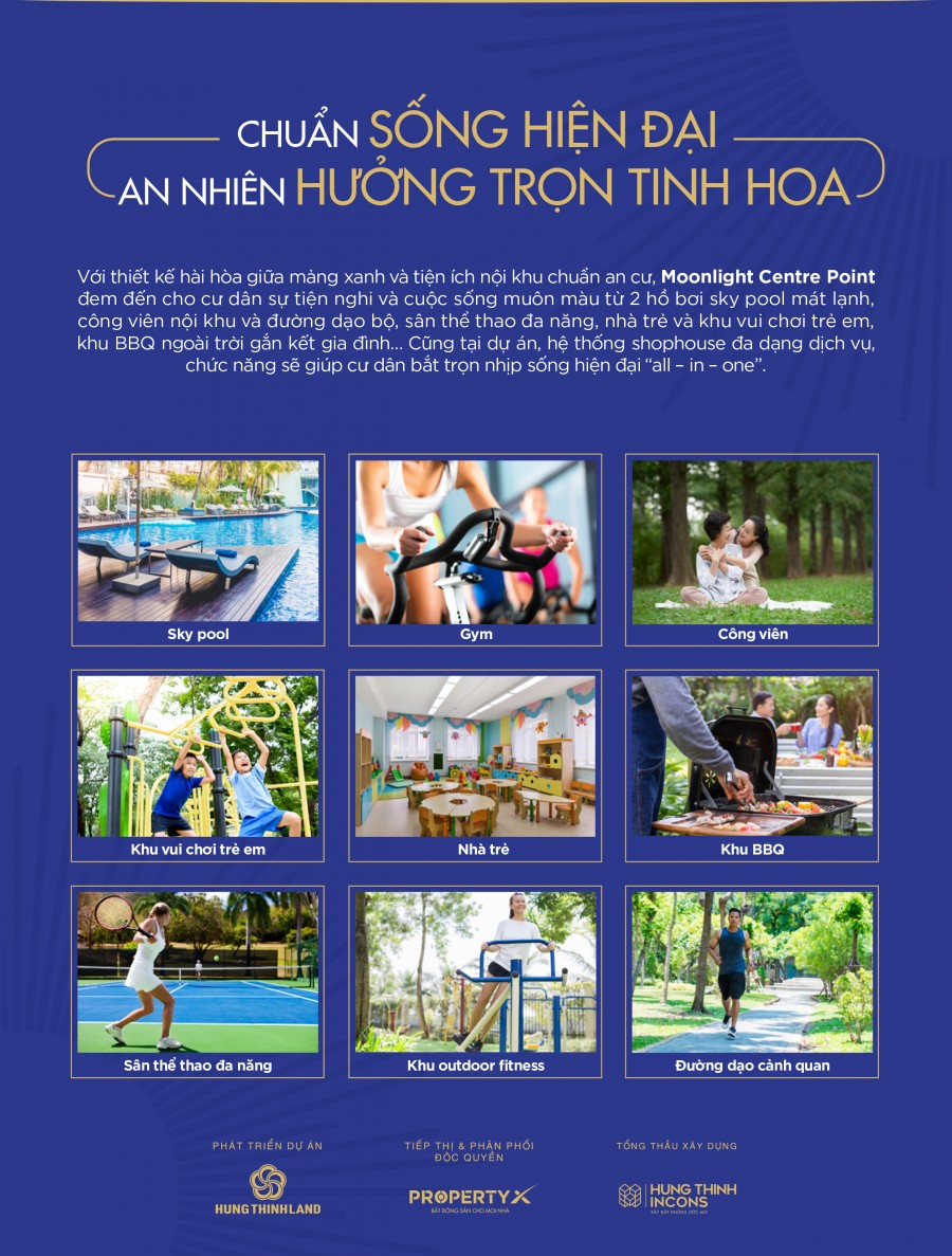 MoonLight Centre Point căn hộ cao cấp Trung Tâm Quận Bình Tân, Giá chỉ 1,9 Tỷ/Căn