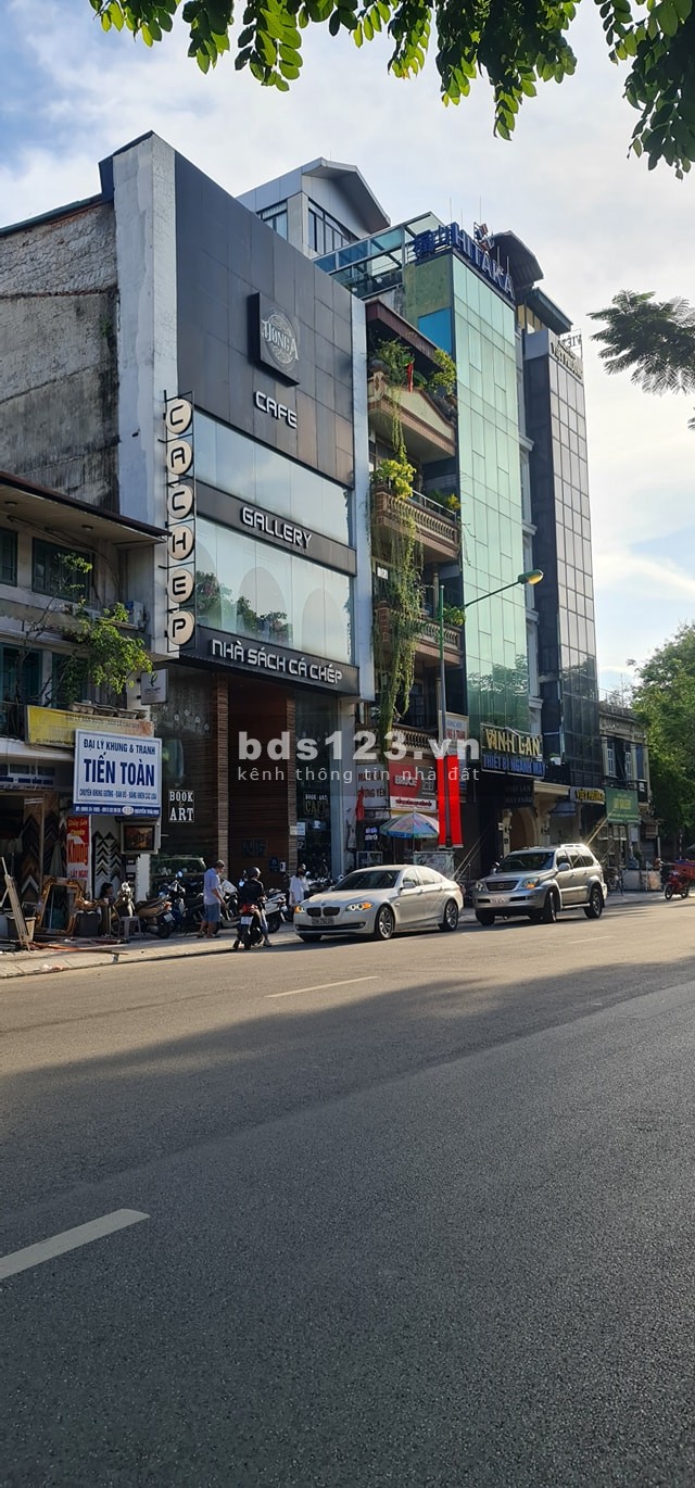 Bán nhà MP Nguyễn Thái Học Ba Đình mặt tiền rộng, kinh doanh cao cấp giá nhỉnh 27 tỷ