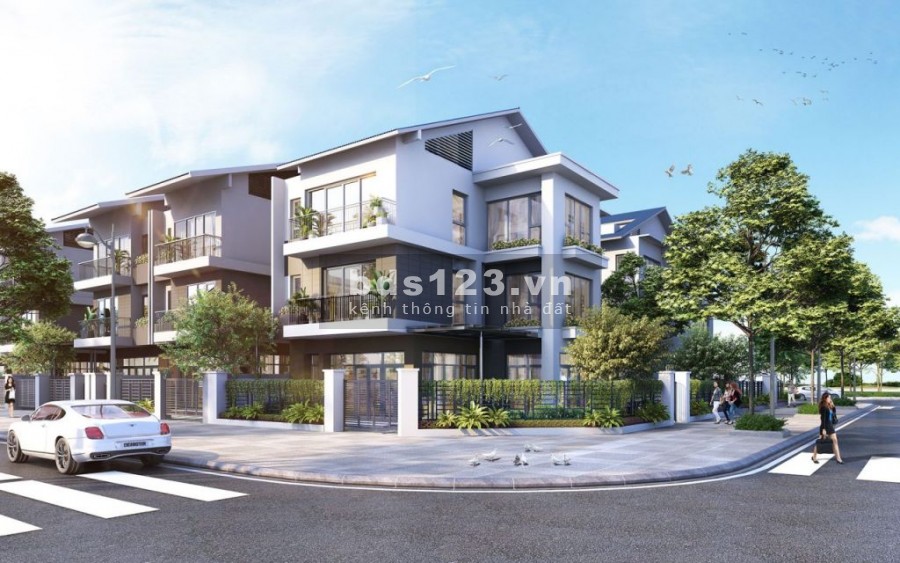 Biệt thự xây 3,5 tầng giá chỉ 5,6 tỷ tại Hà Đông, mặt đường 30m cạnh công viên, tiện ích đủ