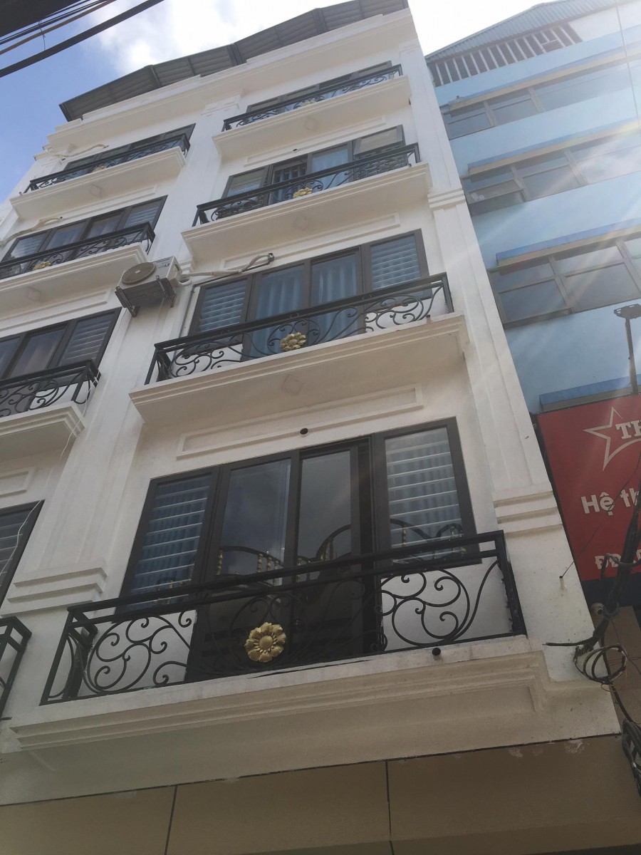 Nhà mặt ngõ Định Công Hạ, Hoàng Mai dt 45m2, 5 tầng, giá 4.2 tỷ. Kinh doanh ngày đêm